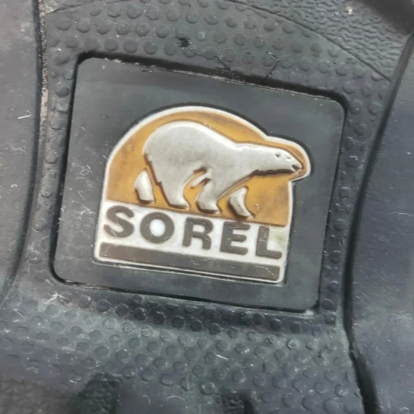 Sorel Mens Brown  Steel Toe Work Shoes,Size 9. - Picture 13 of 13